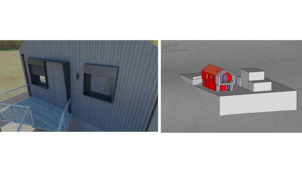 Detalhe dos grficos utilizados para estudar as necessidades energticas da Lilus House