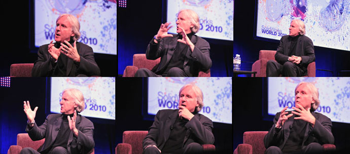 James Cameron, during his interview at SolidWorks World 2010