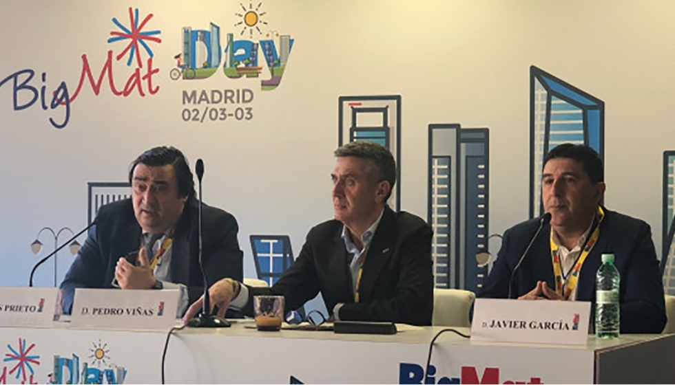 Imagen de la rueda de prensa celebrada en el contexto del BigMat Day 2022