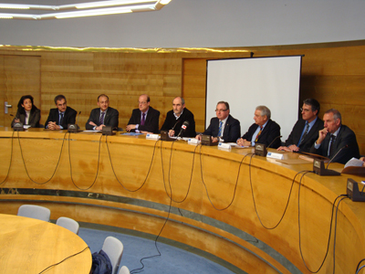 Durante la Asamblea General Ordinaria y Extraordinaria en Santiago de Compostela celebrada el 27 de enero