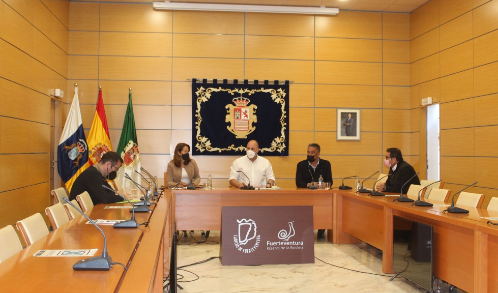 Reunin del Consejo de Gobierno del Cabildo de Fuerteventura
