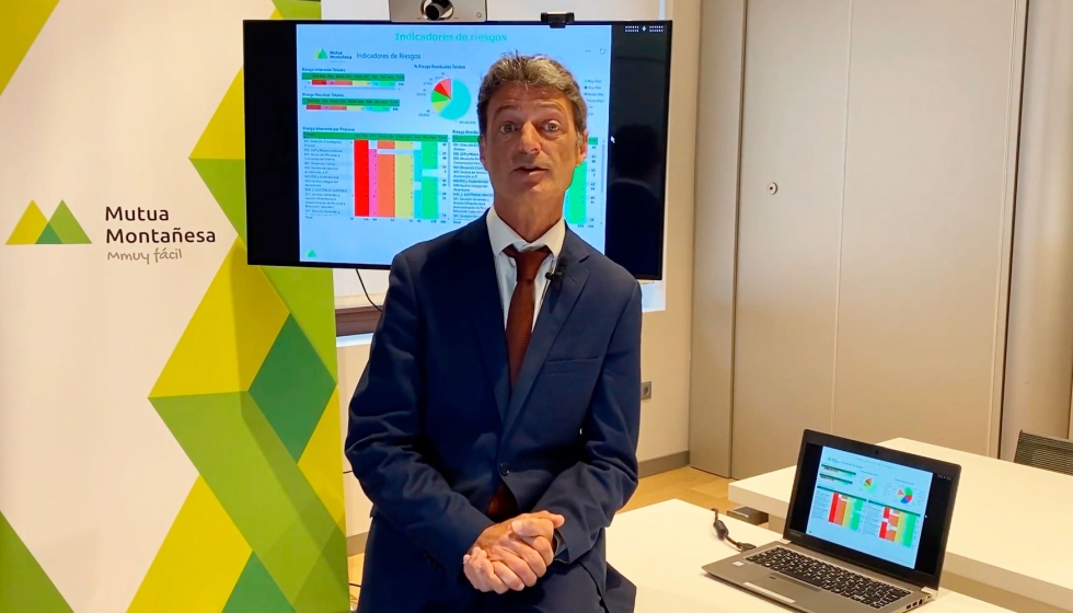 Intervenci�n en el v�deo de V�ctor Cagigal, director de Auditor�a Interna y Gesti�n de Riesgos de la mutua