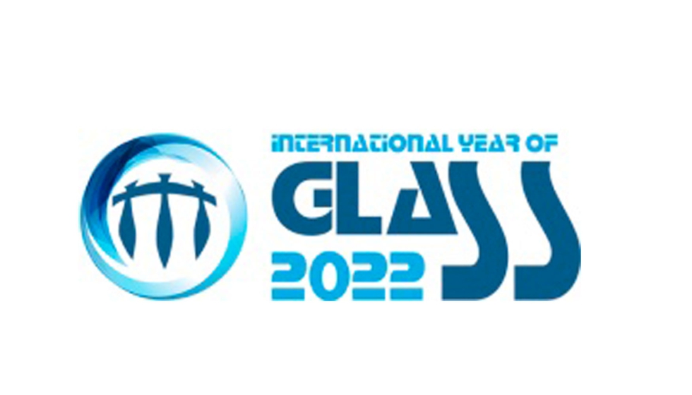 Logo del Ao Internacional del Vidrio (IYOG 2022)