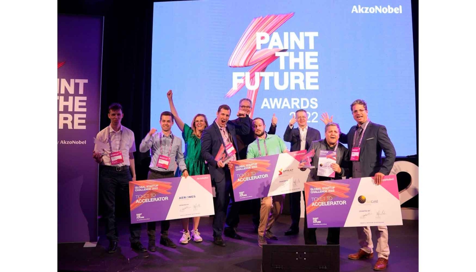 Ganadores del reto Paint the Future de AkzoNobel