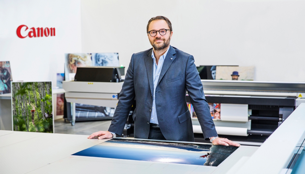 Michele Tuscano, European Production Partner and LFG direct sales director de Canon EMEA