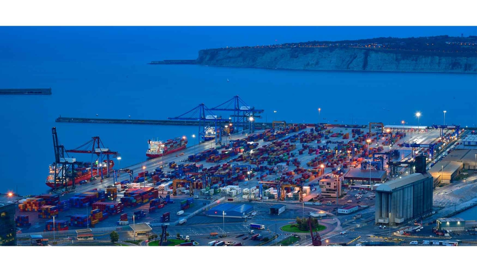 Panorámica CSP Iberian Bilbao Terminal Panorámica CSP Iberian Bilbao Terminal