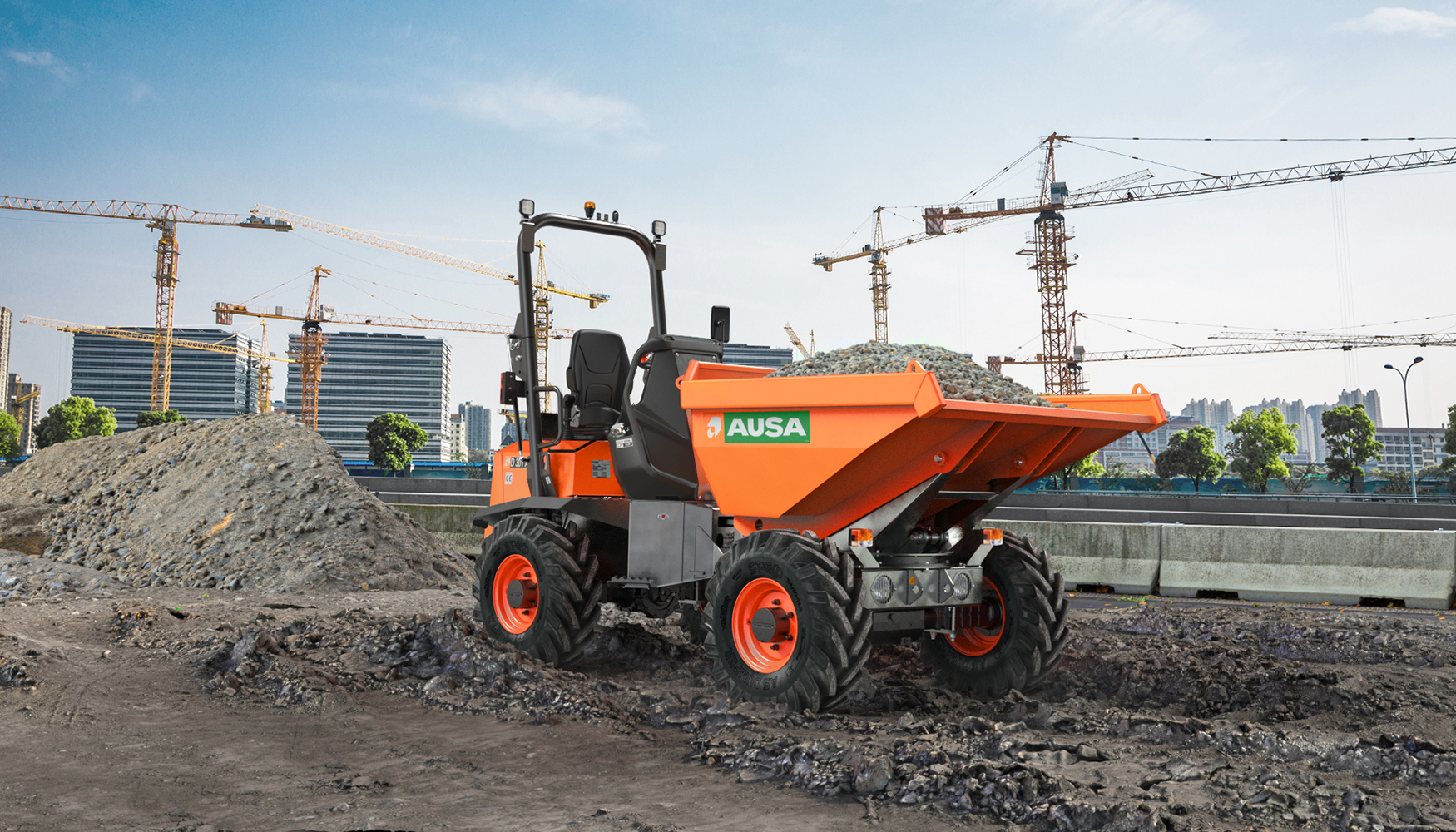 Nuevo dumper D301AHG de Ausa