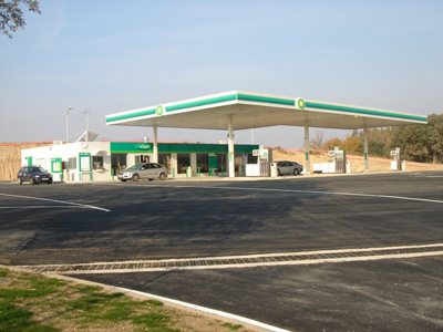 Gasolinera modular prefabricada Alco para BP
