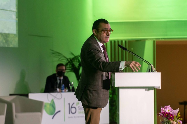 Valentn Almansa, director general de Sanidad de la Produccin Agraria del MAPA, en su alocucin en el Symposium de Sanidad Vegetal...