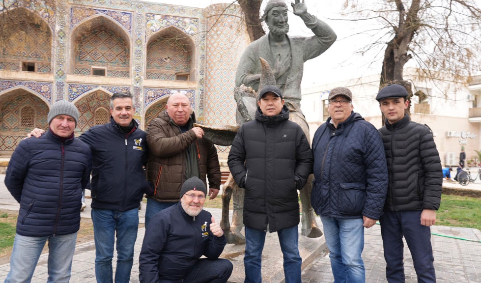Representantes de la organizacin de Ovinnova visitan Uzbekistn