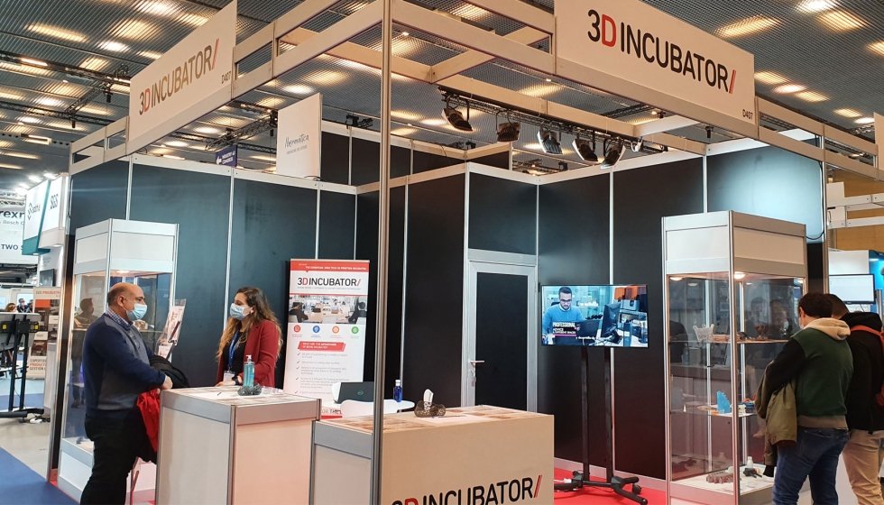 Stand de la 3D Incubator en Advanced Factories 2022