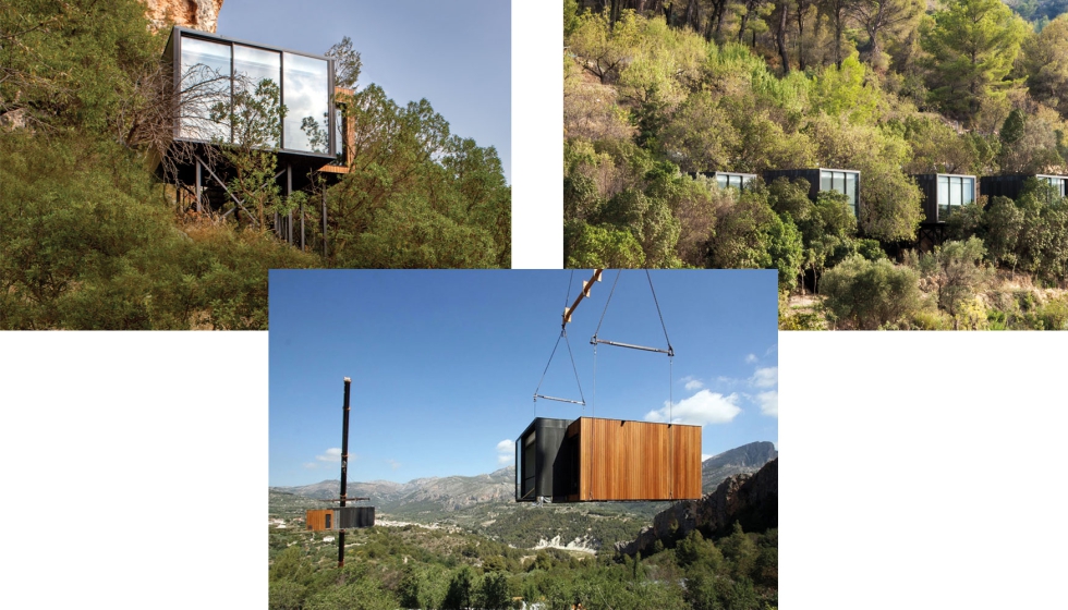 WES ha construido alojamientos tur�sticos a medida, como el espectacular resort para Vivood