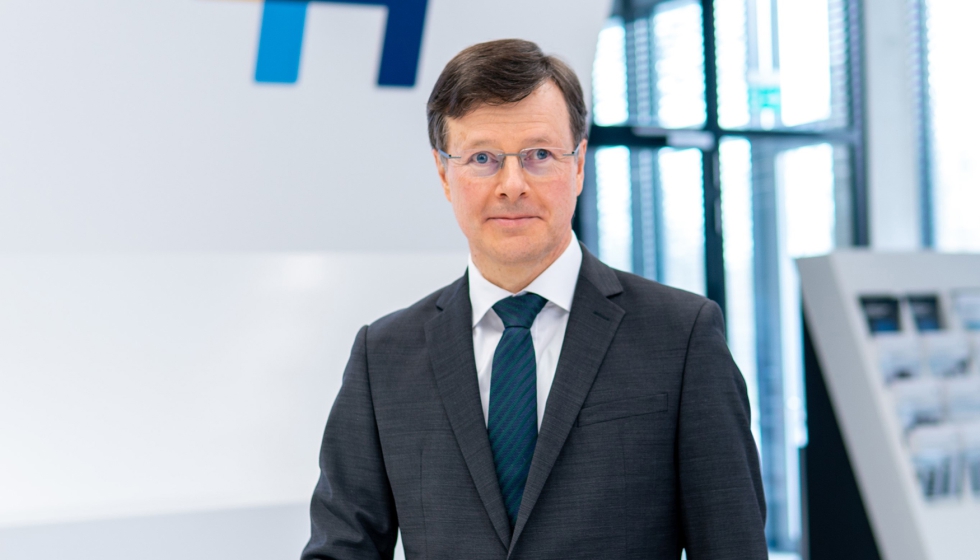 Ludwin Monz, CEO de Heidelberger Druckmaschinen AG