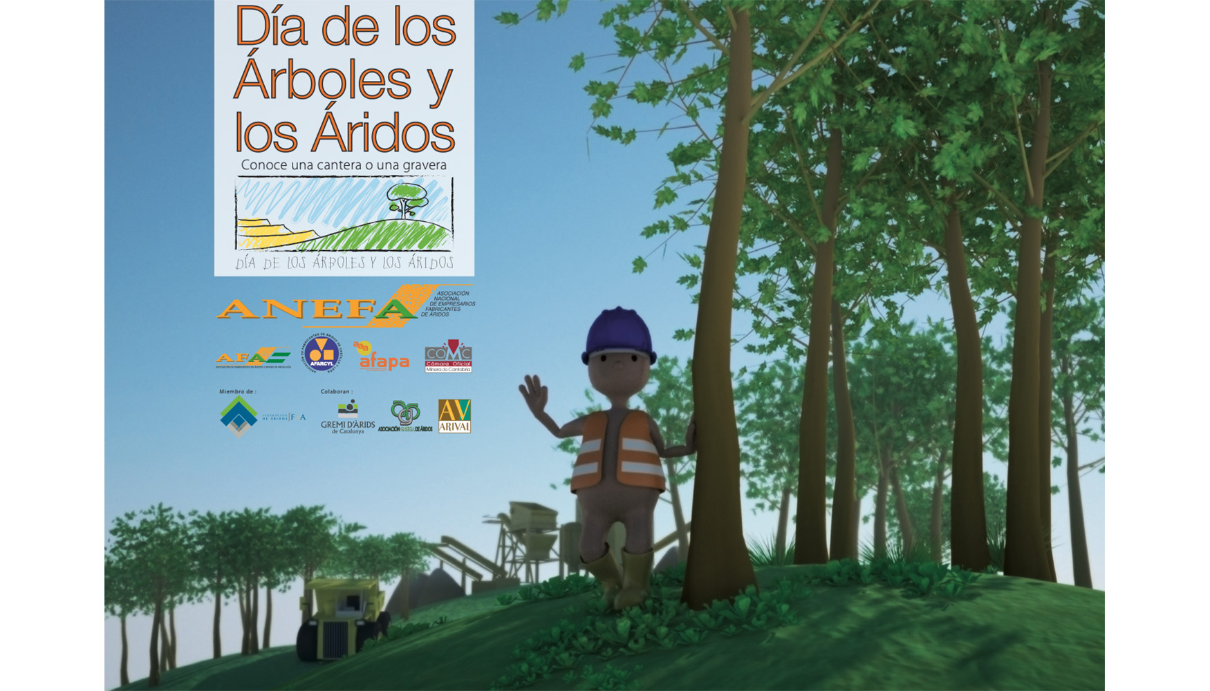 Anefa y la FdA retoman la iniciativa del Día de los Arboles, los Áridos y  la Biodiversidad - Obras públicas