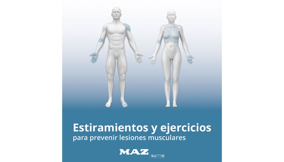 La plataforma de ejercicios de MAZ permite identificar la dolencia en la zona en la que se necesita actuar a través de un avatar humano... La plataforma de ejercicios de MAZ permite identificar la dolencia en la zona en la que se necesita actuar a través de un avatar humano...