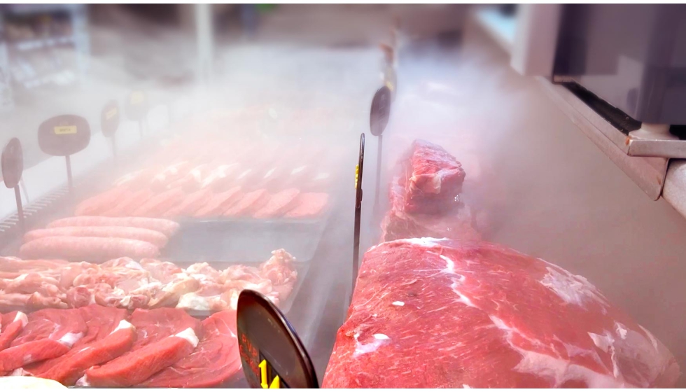 El sistema para vitrinas de carne permite conservar el producto expuesto manteniendo todas sus cualidades, y sin usar envoltorios plsticos...
