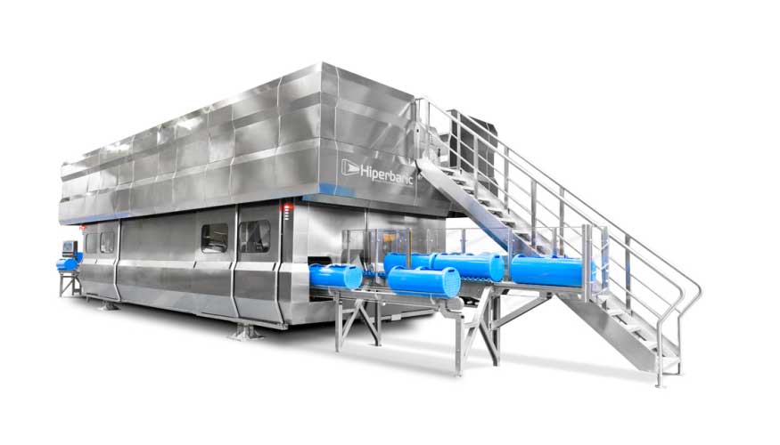 A Hiperbaric 525  a maior das mquinas in-pack e a que melhor satisfaz as exigncias dos clientes com elevados volumes de produo...