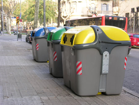 En 2008, se recogieron selectivamente en Catalua el 34,4% de los residuos municipales
