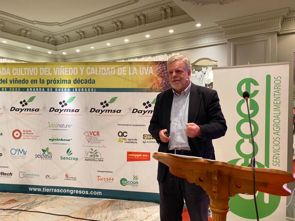 Rafael del Rey, director del Observatorio Espa�ol del Mercado del Vino (OEMV)