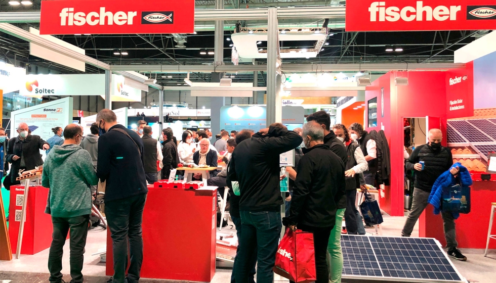 Stand de Fischer Ibrica en Genera 2021, Feria Internacional de Energa y Medioambiente...