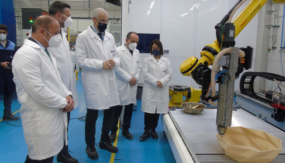 En su visita recorrieron las instalaciones del Centro de Aplicaciones Lser...