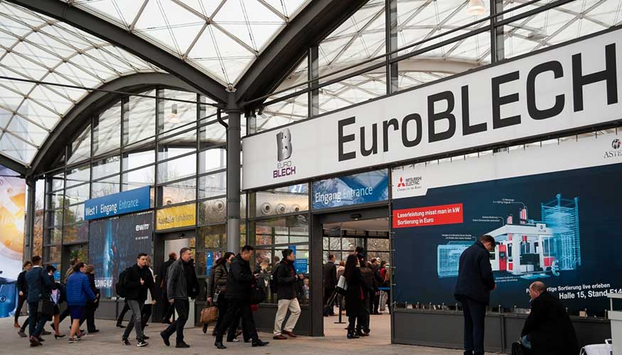 EuroBLECH 2022 ocupar los pabellones 11, 12, 13, 14, 15, 16, 17, 26 y 27 del recinto ferial de Hannover