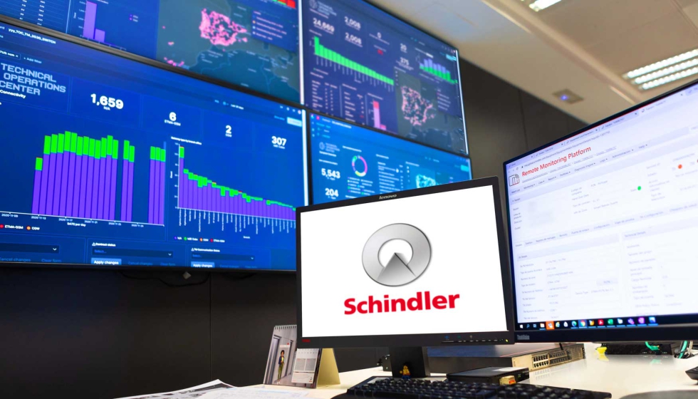 Con Schindler Ahead Conecta se reduce el tiempo en la resolucin de averas, as como la inoperatividad del equipo
