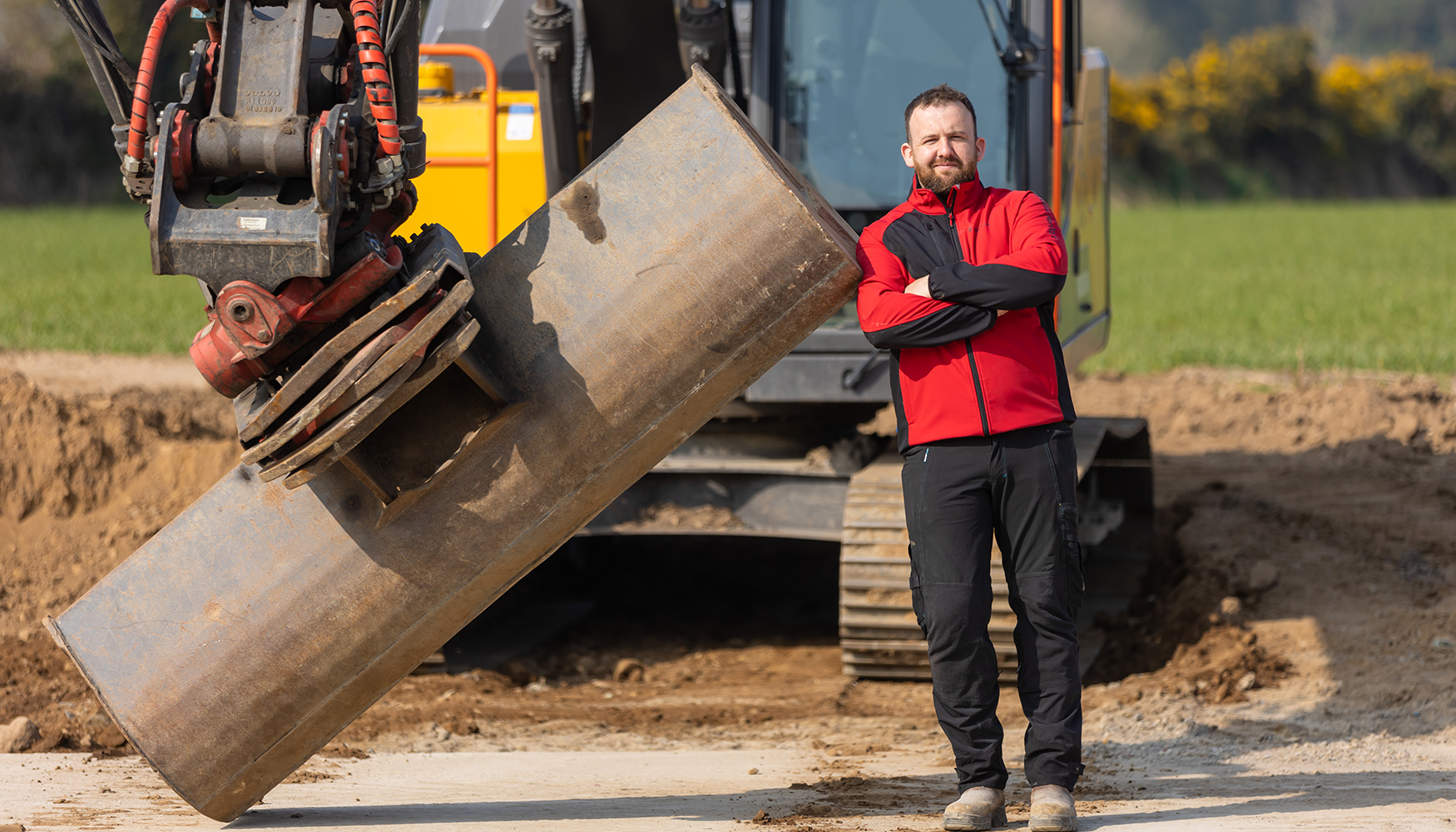 Eoin O'Connor, ganador de 'Excavator Hero 2021'