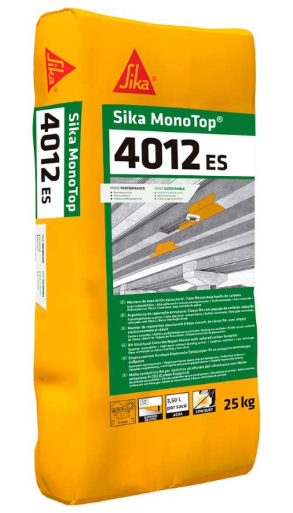 Nova argamassa SIKA MonoTop-4012 ES