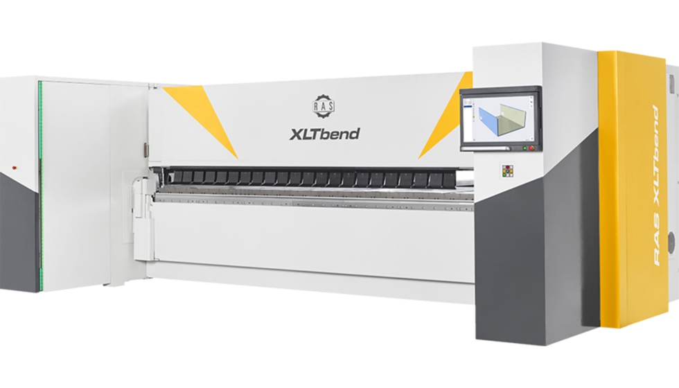 XLTBend es una paneladora de plegado positivo y negativo con avance automtico