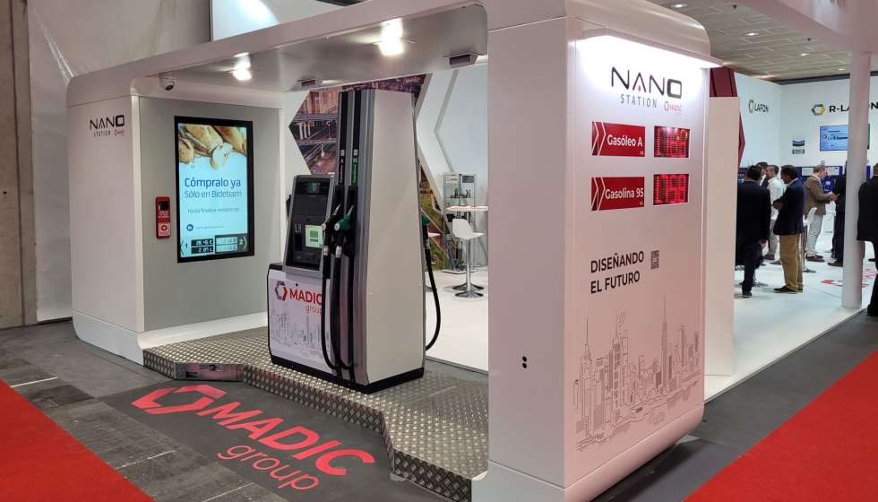 La Nano Estacin concit gran inters entre los visitantes al stand de Madic Group Iberia