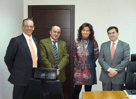 Reunin de Aice con representantes de la Junta de Castilla y Len
