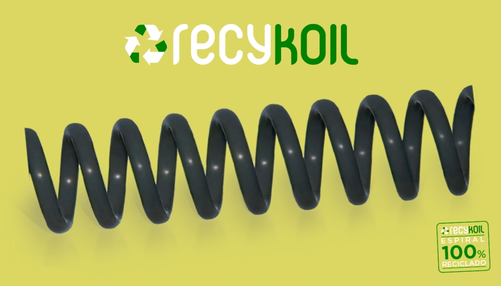 Lnea de espirales 100% reciclados Recykoil