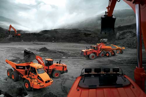 Dumpers of Doosan Moxy range