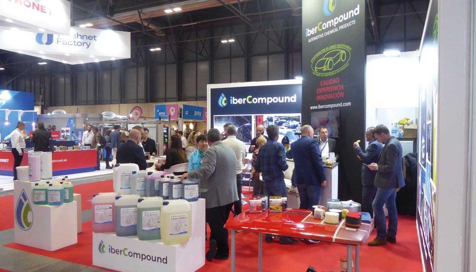 Ibercompound inici con su participacin en Motortec Madrid una gira ferial que llevar a la empresa a exponer en UNITI expo...