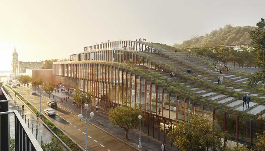 La singularidad arquitectnica de Goe ha sorprendido a los miembros del jurado del concurso internacioonal convocado por Basque Culinary Center...