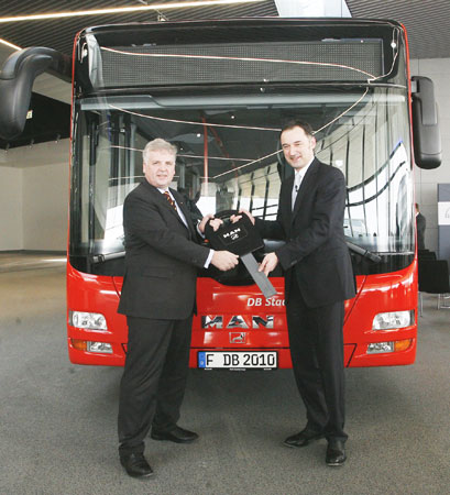 German railways will invest more than EUR 150 million in the purchase of the 600 Man buses