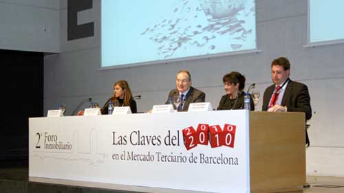 De izq. a dcha.: Elena Torres, Jordi Toboso, Elisa Navarro y Luis Guardia