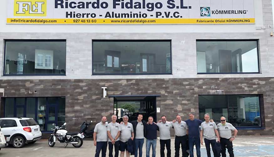 Ricardo Fidalgo SL ha sido la primera parada de la Ruta del Cerramiento 2022