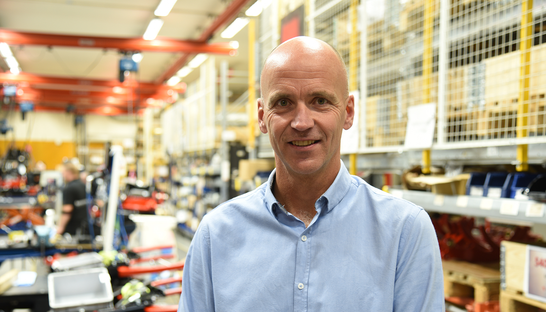 Jan Karlsson, gerente de Posventa de Rototilt