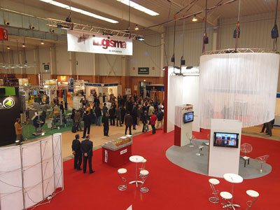 Logis Expo, Logis Stock y Logis Trailer reunieron en la pasada edicin unas 200 empresas y 8.000 visitantes en una superficie de 20.000 m2...