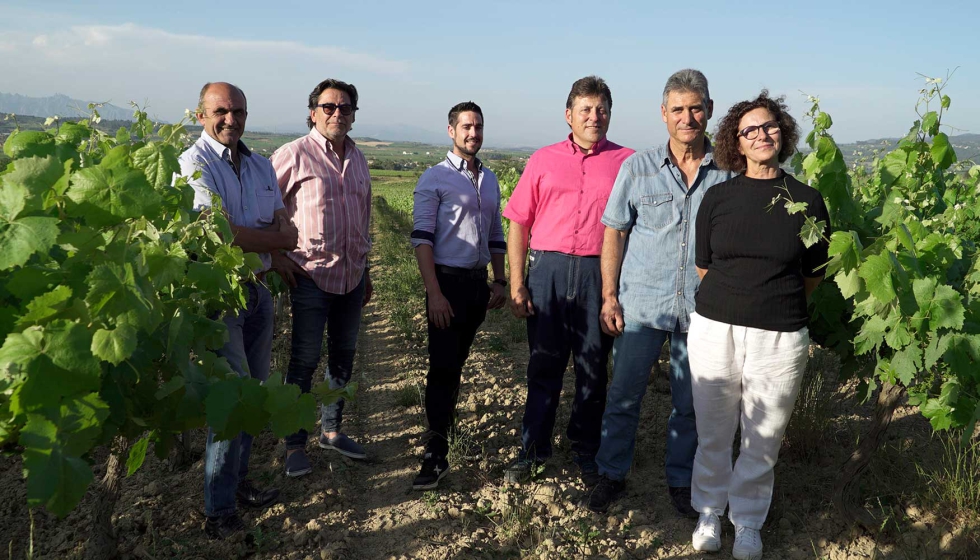 Miembros de Viticultors del Cava