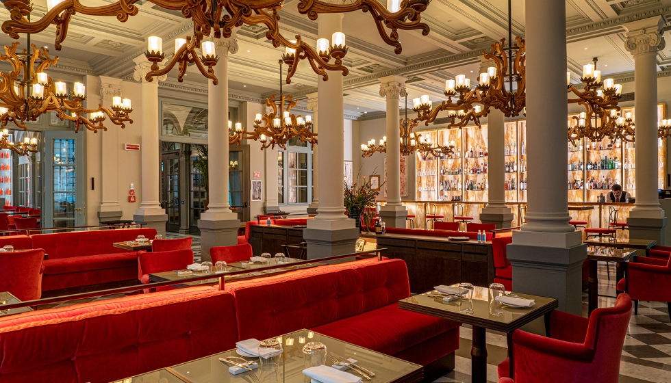 De estilo barroco, Cibro Restaurante es un espacio nico, donde parece que el tiempo se haya detenido