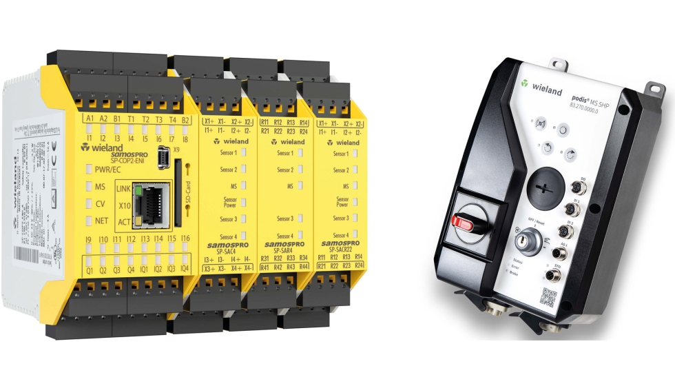 A la izq., Samos pro compact. A la dcha., Motorstarter 5HP