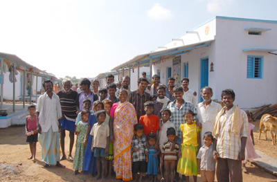 Las viviendas con las que colabora Rockwool harn posible que 12 familias dlits, una de las comunidades ms desfavorecidas y marginadas de la India...