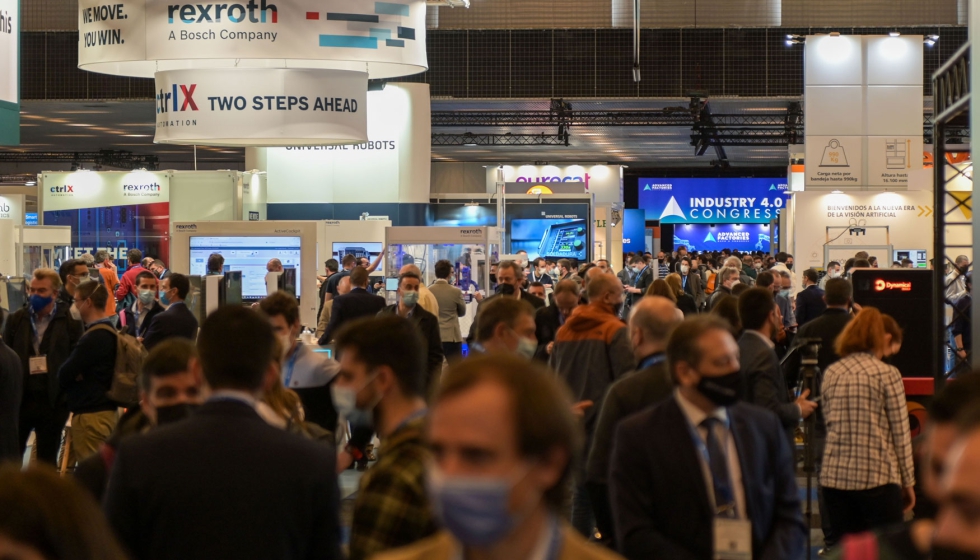 Advanced Factories y Advanced Machine Tools se celebrarn simultneamente del 18 al 20 de abril de 2022 en Fira Barcelona - Gran Via...