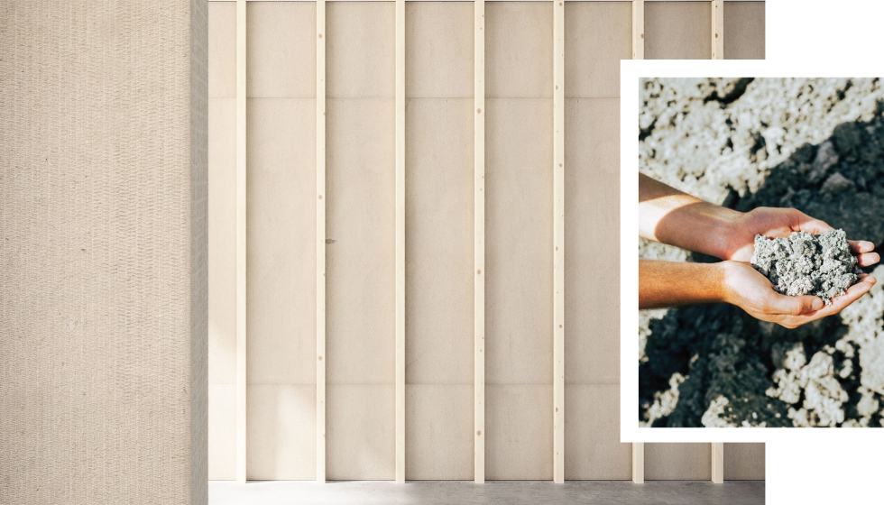 Los tableros de Honext tienen m�ltiples aplicaciones (izquierda); y proceso de fabricaci�n de Honext (derecha)