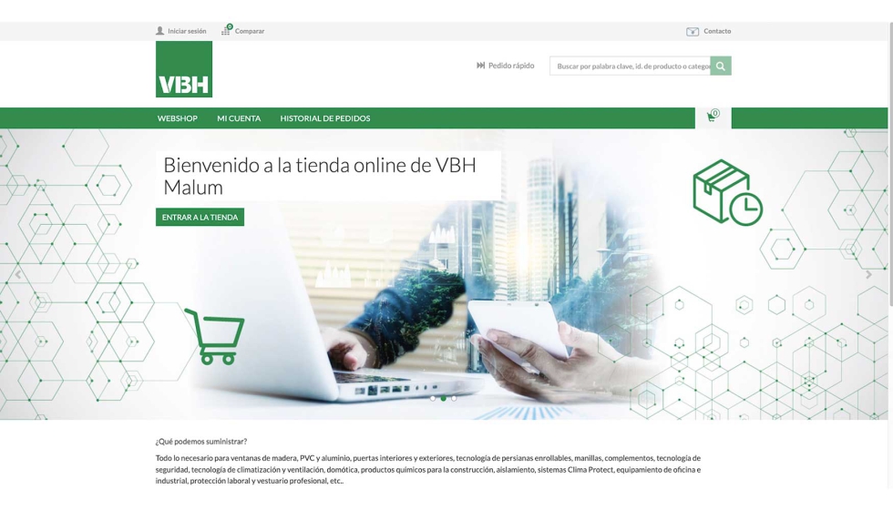 VBH-Malum ha lanzado su webshop www.vbh24.es