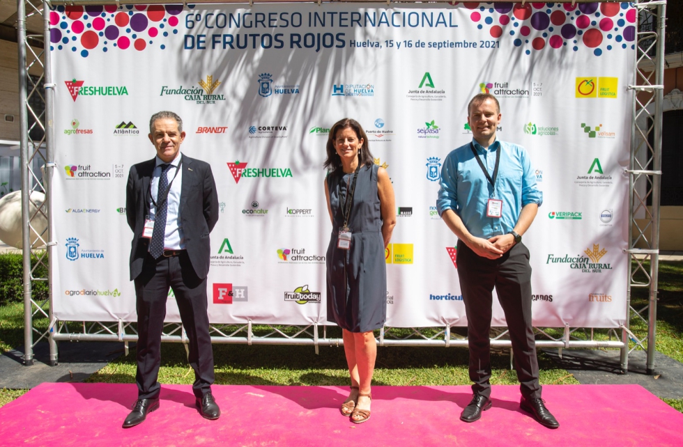 Silvia de Juanes, directora de comunicacin de Fruit Logistica en Espaa, durante la edicin de 2021 del Congreso Internacional de Frutos Rojos...
