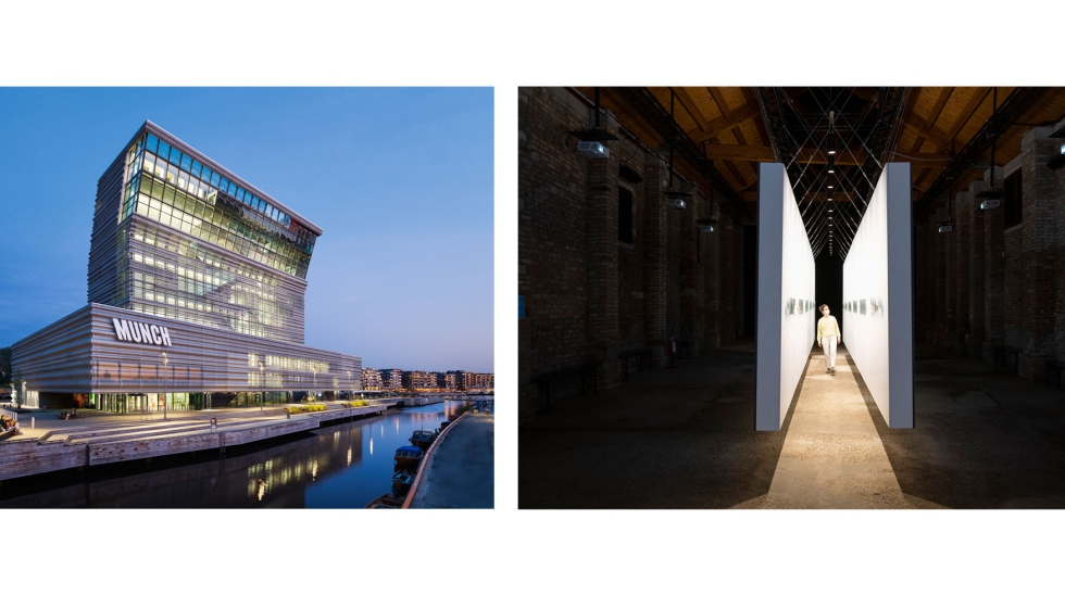El Nuevo Museo Munch de Oslo (izquierda) y Air/Aria/Aire de Venecia, han obtenido el Premio FAD Internacional ex aequo...